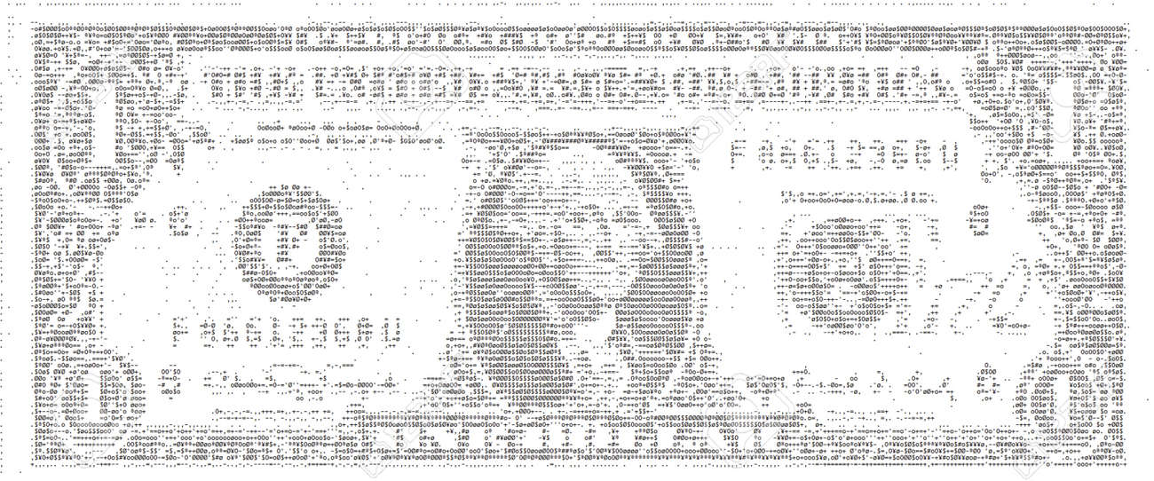 Dollar Bill ASCII Art